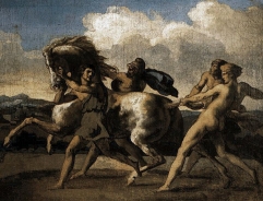 The Capture of a Wild Horse, 1817