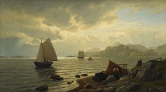 Spinnkusten längs Sörlandskusten (1872)