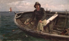 Fisker fra Rügen, or Fishermen from Rügen, (1882)