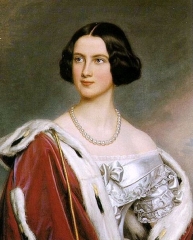 Stieler beautified his models, see Marie of Prussia Queen of Bavaria