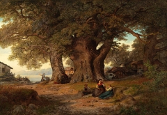 Under eketreet or Under the Oak (1858)
