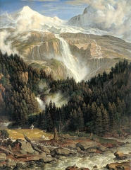 Der Schmadribachfall, 1821