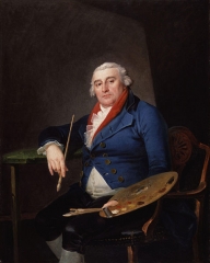 Philippe Jacques de Loutherbourg (Self-portrait)