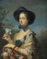 La Marquise de Pompadour , 1754-1755